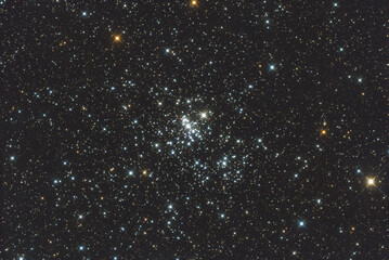 Wall Mural - you are observing the open star cluster ngc 869 in the perseus constellation, part of the famous per