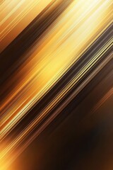 Poster - Dynamic golden abstract light streaks creating a vibrant and warm atmosphere.