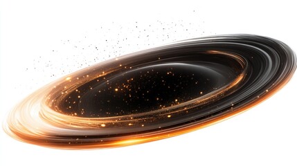 Wall Mural - black hole in sky
