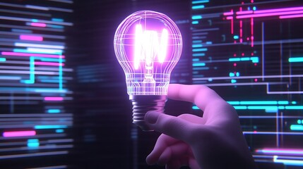 Poster - Innovative Ideas Sparked by Data Visualization and Light Bulbs