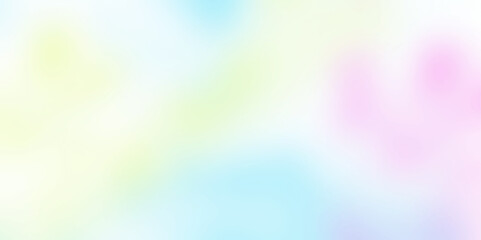 Wall Mural - smooth and blurry colorful gradient mesh background. modern bright rainbow colors. easy editable sof