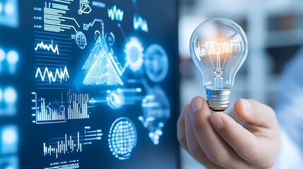 Poster - Innovative Ideas Sparked by Data Visualization and Light Bulbs