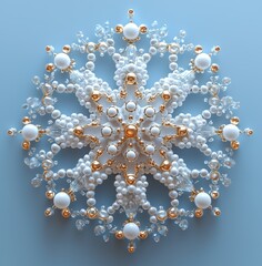 Poster - A transparent background showcasing a 3D rendered image of abstract geometric shapes with glass objects dispersed.
