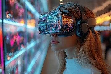Poster - Augmented reality transforming retail spaces into interactive experiences,