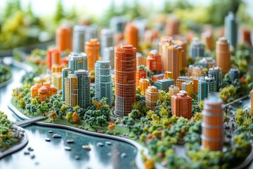 Aufkleber - Community-driven smart city hubs designed for education, innovation, and collaboration,