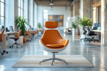 Poster - Hybrid work environments combining in-person and digital workflows for seamless productivity,