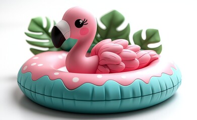 Aufkleber - The 3D render features a minimalist design, an abstract backdrop, sliced cylinders, basic geometric forms, pastel hues, a straightforward mockup, and a limited color palette.