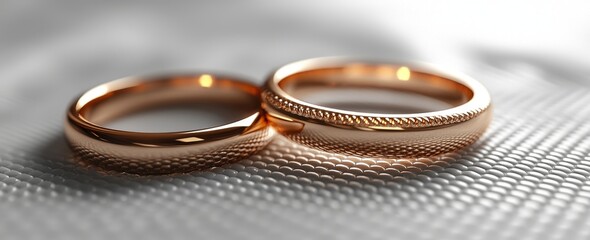 Poster - Decorative elements for simple cover or poster designs, including geometric primitives, lifelike torus shapes, geometric illustrations, and a set of 3D golden rings.
