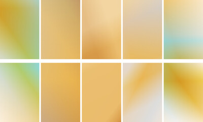Poster - Vector illustration, abstract light  brown gradient, soft lines, technical diagonal background, mixed color gradient art brush, colorful painting backdrop,