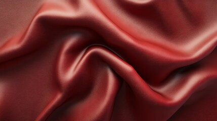 Aufkleber - A vibrant image featuring a solid red background enhanced with a subtle leather texture, ideal for design, branding, or artistic projects.