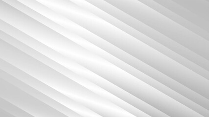 Wall Mural - White line smooth moving pattern textures. Silver color lines animation loop background