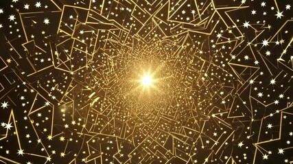 Poster - A captivating display of swirling lines and glimmering stars unfolds, creating a stunning cosmic atmosphere. This visual experience immerses viewers in the beauty of the universe's design.