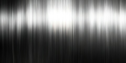 Poster - Metallic texture with blurred light reflections creates an abstract background for various design uses