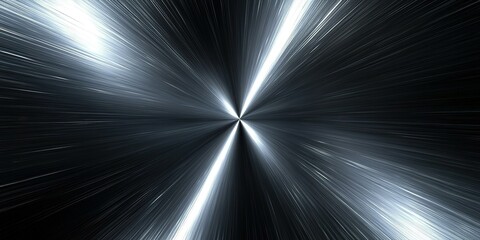Poster - light streaks converge in a dynamic display of motion and energy from the center