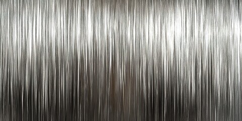 Poster - metallic texture with smooth lines reflecting light for art and design projects