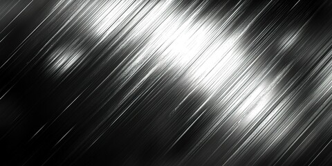 Poster - fine lines create an abstract pattern of light and shadow in a monochromatic display