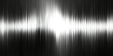 Poster - abstract metallic texture with light reflections highlighting smooth surface