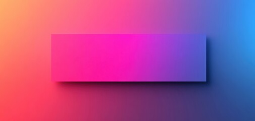 Poster - A vibrant gradient background showcasing purple, blue, and pink hues.