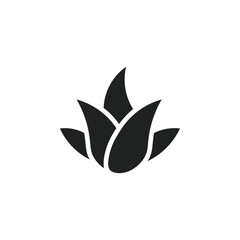 Poster - Aloe vera icon web design in vector