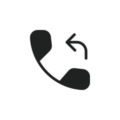 Poster - Call back icon web design in vector