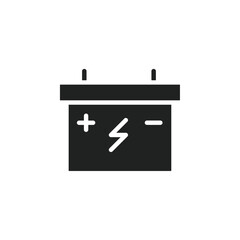 Poster - Car battery icon web design in vector