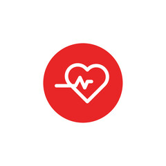 Poster - Cardiology icon web design in vector