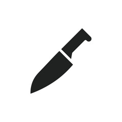 Aufkleber - cooking chef knife icon web design in vector