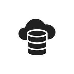 Poster - Data storage icon web design in vector