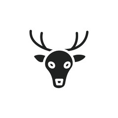 Poster - Deer animal icon web design in vector