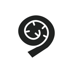 Aufkleber - fiddleheads icon web design in vector