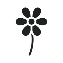 Aufkleber - Flower icon web design in vector