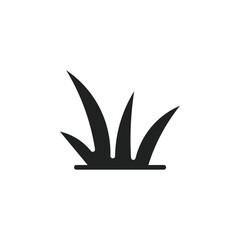 Aufkleber - Grass icon web design in vector