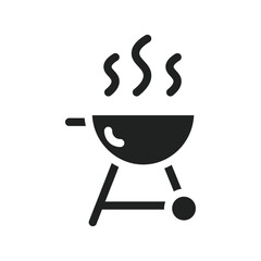 Poster - grill icon web design in vector