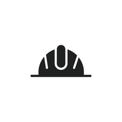 Poster - Helmet icon web design in vector