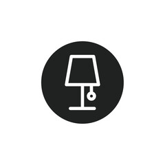 Poster - Home light icon web design in vector