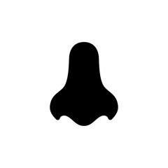 Poster - Human nose icon web design in vector