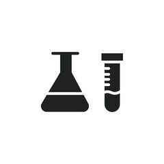 Poster - Laboratory test icon web design in vector