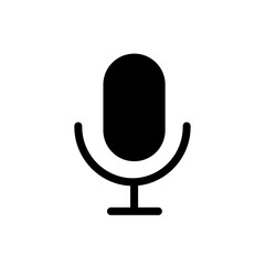 Poster - Microphone icon web design in vector