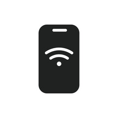 Poster - Mobile Internet icon web design in vector