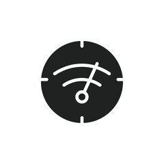 Poster - Network speed test icon web design in vector