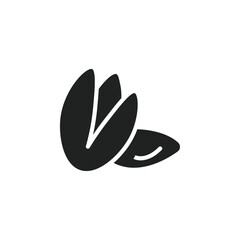 Poster - pistachio icon web design in vector