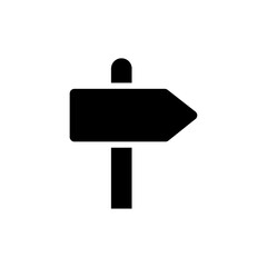 Aufkleber - signpost icon web design in vector