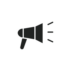 Poster - Speaker icon web design in vector
