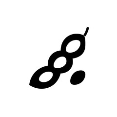 Aufkleber - soybeans icon web design in vector