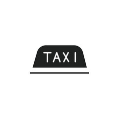 Poster - Taxi lamp icon web design in vector