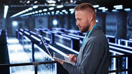 Leinwandbilder - Server Room In Data Center