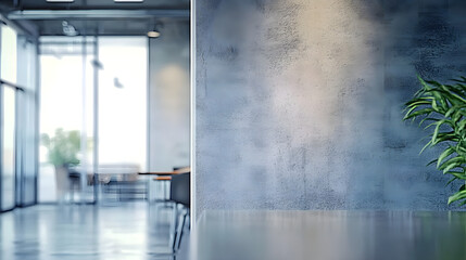a zoom background of a grey wall in an office
