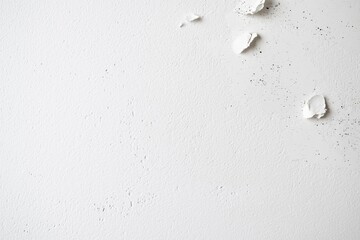Aufkleber - Minimalist illustration shows textured white surface with small imperfections. Abstract design. Clean lines, simple shapes. Modern aesthetic. Suitable for branding, packaging, product design.