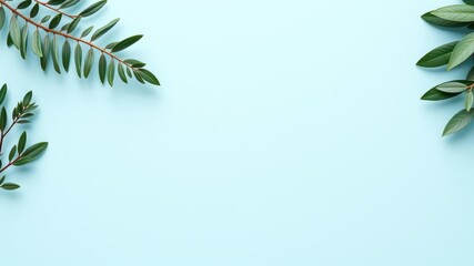 Wall Mural - a realistic mockup of a blank white poster and flyer held against a textured background, brand, mock