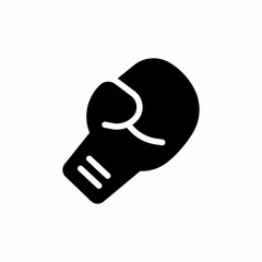 gloves boxing icon sign vector